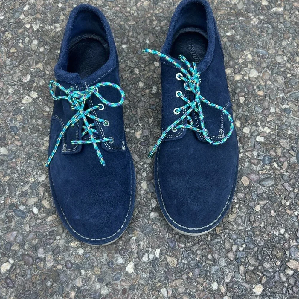 Danner Mt. Tabor Blue Suede Lace Up Oxfords Size 8.5